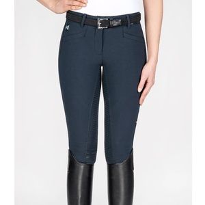 Navy Equiline Breeches Full Grip Seat (only worn once)